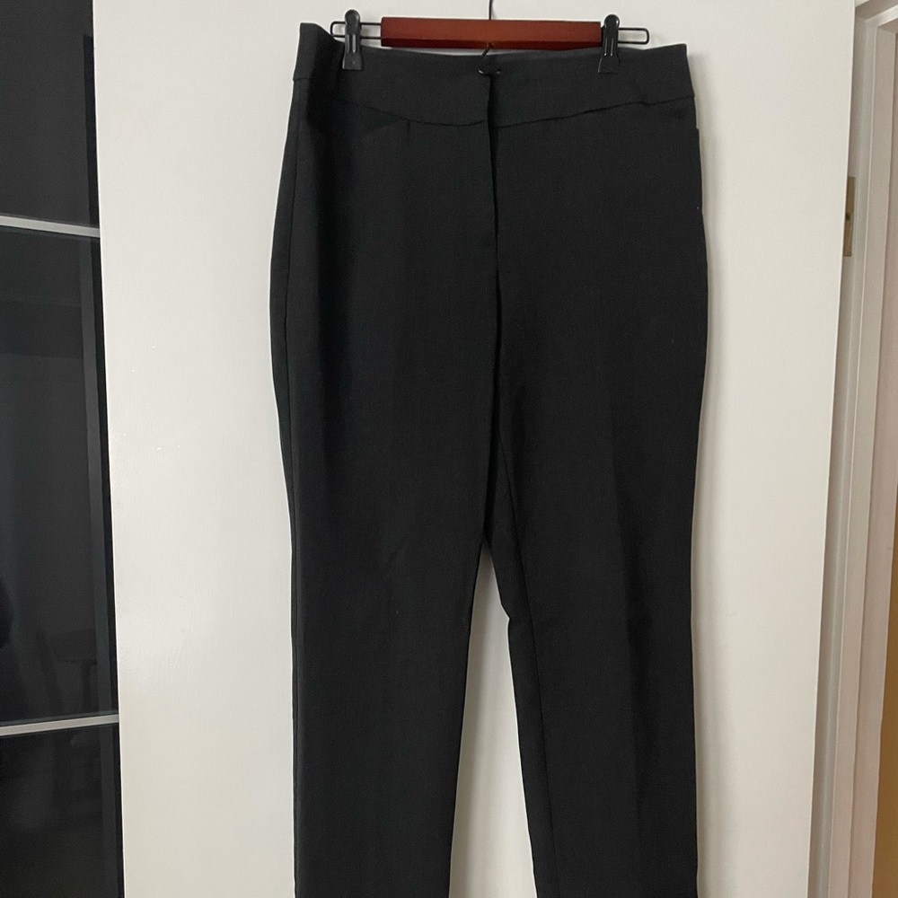 Ann Taylor size 8 dark grey dress pants boot cut